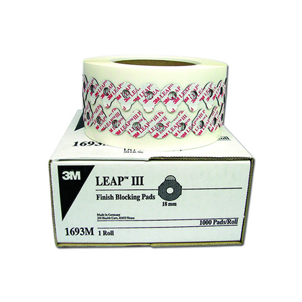 1693Lenses Fit Over Lens Blocking Pad 1693M or 20MM M Lens Blocking Pads 3M 1000pcs per box Featured