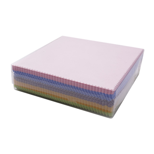 Packaging microfibre cloth 15 140g micro fiber wiper (100pcs per box) featured