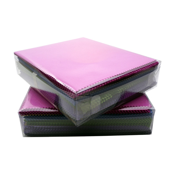 Packaging microfibre cloth 15tna or 18tna micro fiber wiper (100pcs per box) featured