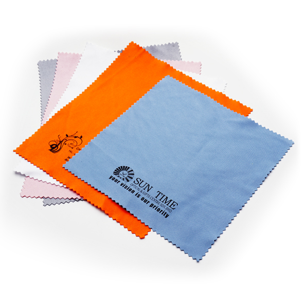 Packaging microfibre cloth tmr (15 x 15 cm or 15 x 18 cm) with printing featured